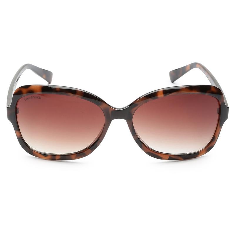 Fastrack, Women's Bugeye Sunglasses, Brown, P183BR1F