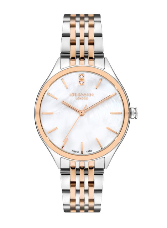 Lee Cooper, Men's, Analog Watch, Silver Dial, LE-LC07821.520