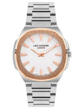 Lee Cooper, Men's, Analog Watch, Silver Dial, LE-LC07861.530