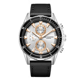 Lee Cooper, Men's, Analog Watch, Black Dial, with Leather Band, LE-LC08004.331