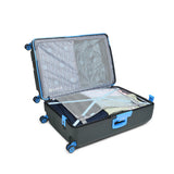 Carlton Vault 70cm 8 Wheel Hard Top Trolley-Black, VAULT70BK