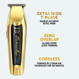 Wahl Detailer Gold Lithium Cordless Trimmer, 3023227