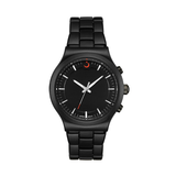 Alfajr Islamic Prayer Men's Analog Watch Black Dial With Black Stainless Steel Band, WB-32BLACK