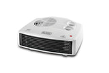 Black+Decker, Horizontal Fan Heater White, 2000W, HX230T