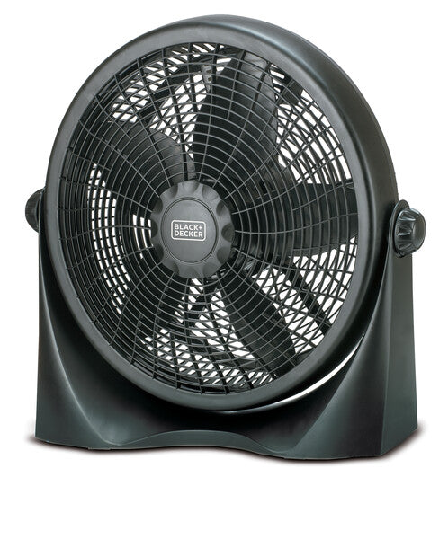 Black+Decker, 16 Inch Box Fan (Table Fan), Black, FB1620 Fan BL-FB1620