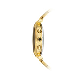 Alfajr Islamic Prayer Womens Watch Digital With Gold Stainless Steel Band, WF-14SG