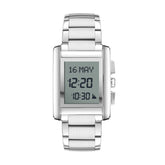 Alfajr Islamic Prayer Womens Watch Digital With Stainless Steel Band, WS-06S
