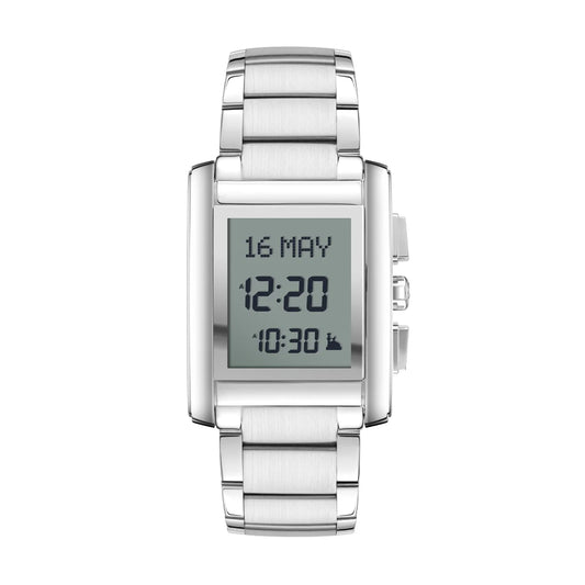 Alfajr Islamic Prayer Women's Digital Watch With Stainless Steel Band, WS-06S authentic Alfajr WS-06S Islamic prayer product in Bahrain