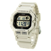 Casio Men's Watch Digital Dial with Beige Resin Band, WS-1400H-8AVDF