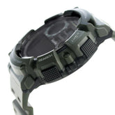 Casio Men's Watch Digital Black Dial With Green Resin Band, WS-1500H-3BVDF