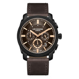 Lee Cooper, Men's, Analog Watch, Brown Dial, with Leather Band, LE-LC08178.642