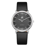 Beverly Hills Polo Club Men's Watch Analog Black Dial with Black Leather Band, BP3722X.351