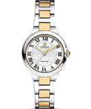 Hanowa Women's Analog Watch Silver Dial with Two-Tone Stainless Steel Bracelet, HAWLG0001561