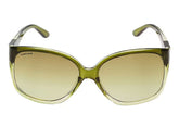 Fastrack Women's Sunglasses, Green Lens, UV protected, P244GR2F