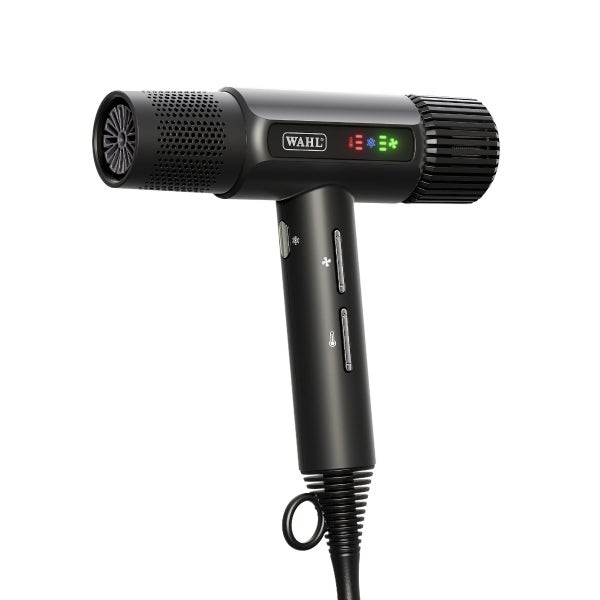 Wahl Professional Vanquish Corded Hair Dryer Black 3 Speed-Settings, Auto-Clean, 1600 watts, 4321-0370 Wahl grooming product