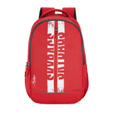 Skybags Strider Pro 04 Red Backpack With Rain Cover, STRIDER PRO 04RD