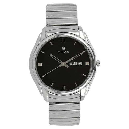 Titan, Men, Analog, Watch, Black Dial, 1578SM04