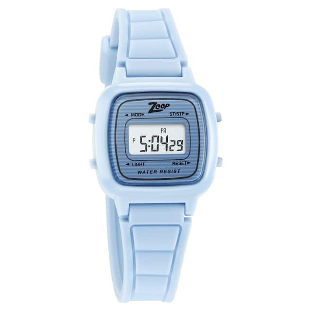 Zoop By Titan Digital Blue Dial Plastic Strap Watch for Kids, 16017PP02