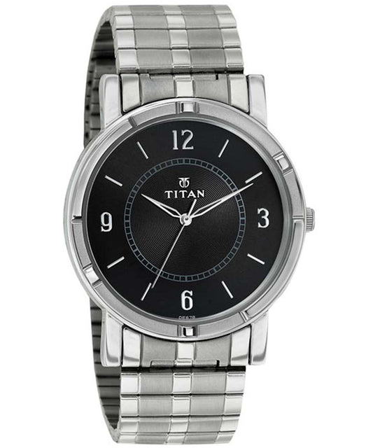 Titan, Men, Analog, Watch, Black Dial, 1639SM03