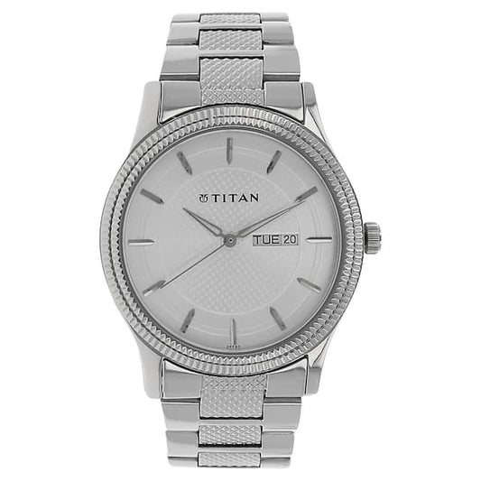 Titan, Men, Analog, Watch, White Dial, 1650SM01