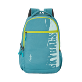 Skybags Strider Pro 06 Teal Backpack With Rain Cover, STRIDER PRO 06 TEAL