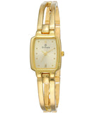 Titan, Women, Analog, Watch, Champagne Dial, 2131YM04