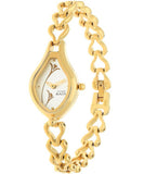 Titan Women's Watch Raga Collection Analog, Silver Dial Gold Stainless Strap, 2457YM01