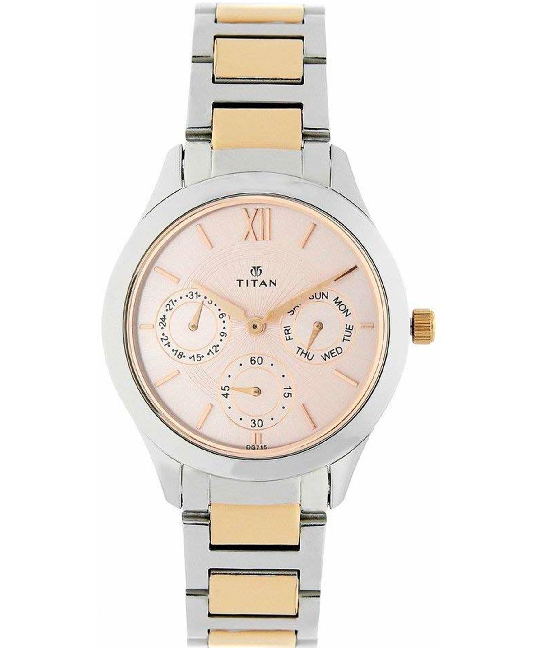 Titan, Women, Analog, Watch, Pink Dial, 2570KM01