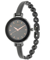 Titan Women's Watch Raga Collection Analog, Black Dial Black Stainless Strap, 2575QM01