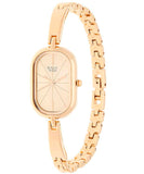 Titan Women's Watch Raga Collection Analog, Rose Gold Dial Rose Gold Stainless Strap, 2577WM01