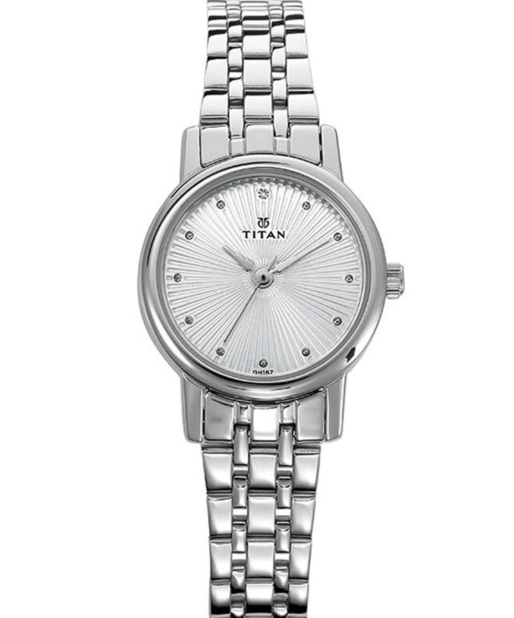 Titan, Women, Analog, Watch, Silver Dial, 2593SM01