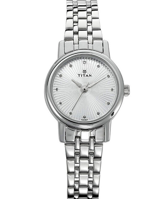Titan, Women, Analog, Watch, Silver Dial, 2593SM01