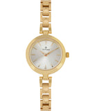 Titan, Men's, Analog Watch, Gold Dial, with Stainless Steel Band, TI-2598YM01