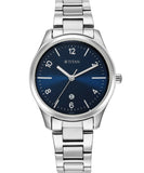 Titan, Women, Analog, Watch, Blue Dial, Stainless steel Strap, 2639SM07