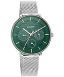Titan, Women, Analog, Watch, Green Dial, Stainless steel Strap, 2651SM02