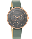 Titan, Women, Analog, Watch, Black Dial, Leather Strap, 2651WL02