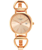 Titan Women's Raga Viva Collection Analog Watch, Rose Gold Dial & Rose Gold Stainless Steel Strap, 2669WM01