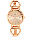 Titan Women's Raga Viva Collection Analog Watch, Rose Gold Dial & Rose Gold Stainless Steel Strap, 2669WM01