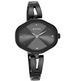Titan, Women, Analog, Watch, Black Dial, Stainless steel Strap, 2680NM01