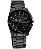 Fastrack Men's Analog Watch, Black Dial & Black Metal Strap, 3089NM03