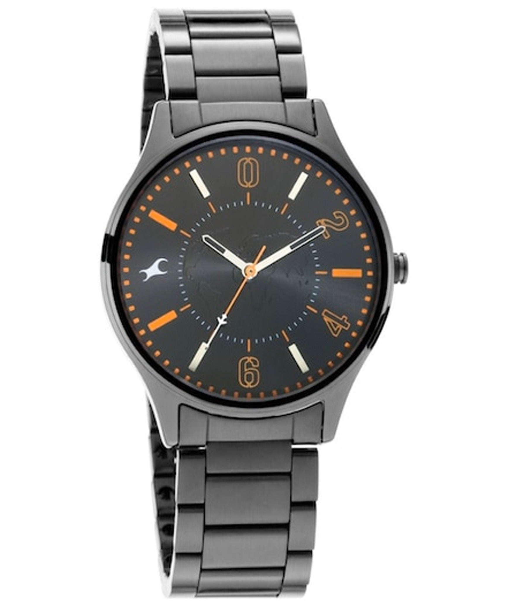 Fastrack Men's Tripster Collection Analog Watch, Black Dial & Black Stainless Steel Strap, 3237NM01