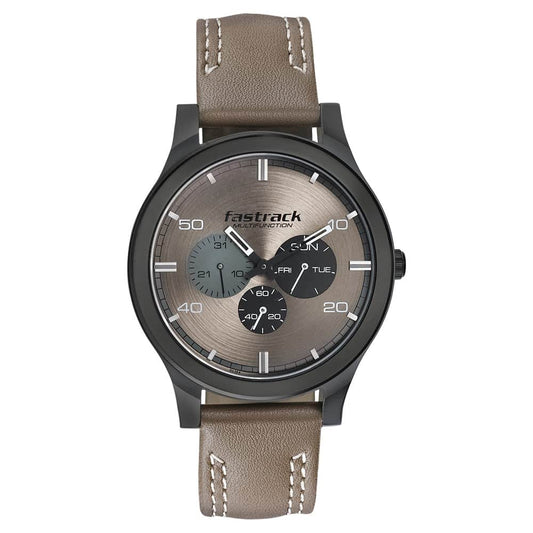 Fastrack, Men's, Analog Watch, with Leather Band, FA-3252NL01