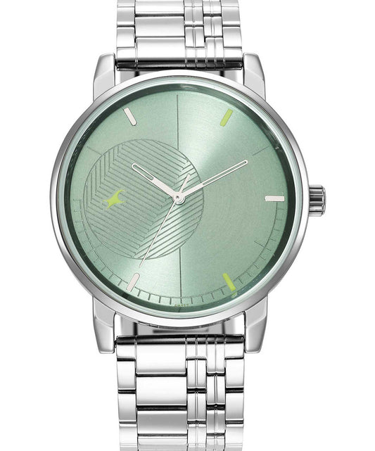 Fastrack, Men's, Analog Watch, Silver Dial, with Stainless Steel Band, FA-3278SM01