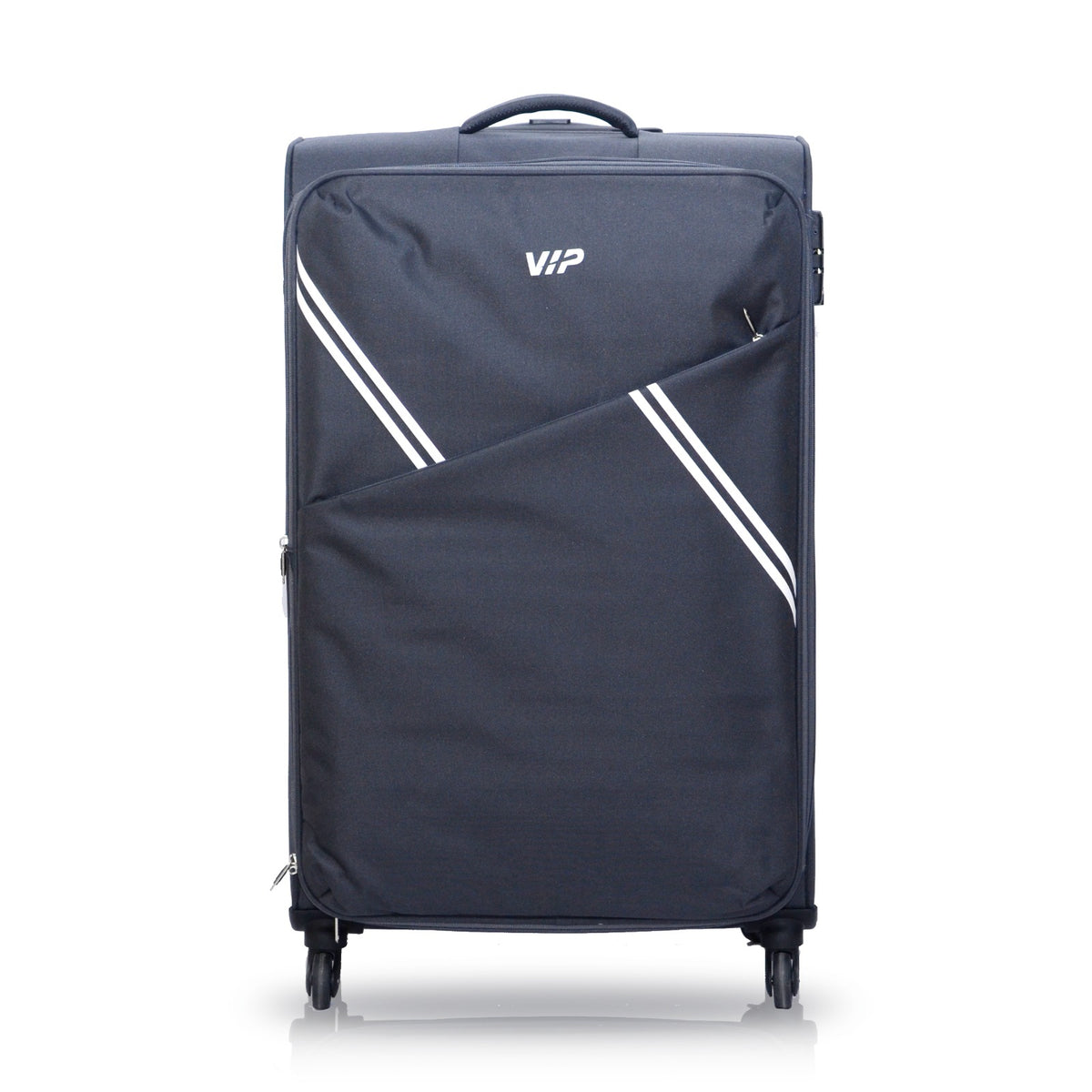 VIP Verona 59cm,4 Wheel Cabin Luggage Trolley, Grey, VERONA59GR