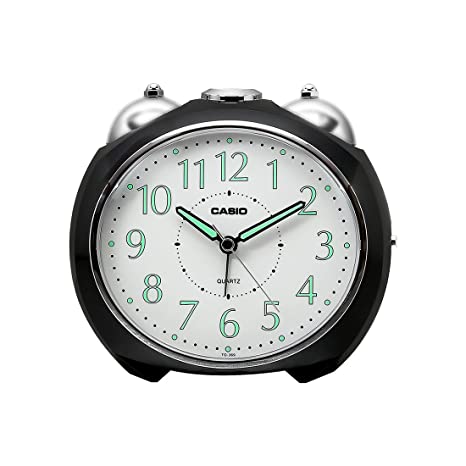 Casio Clock CS-TQ-369-1DF gold dial clock