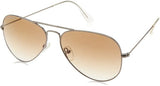 Fastrack Men's Aviator Sunglasses, Brown Lens, UV protected, M165BR18G - image 2