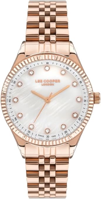 Lee Cooper LE-LC07310.420 white dial women watch