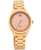 Fastrack Women's Analog Watch, Rose Gold Dial & Rose Gold Stainless Steel Strap, 6215WM01