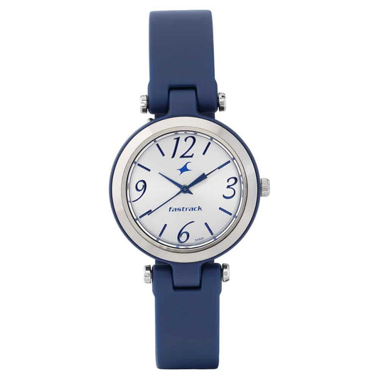 Fastrack, Men's, Analog Watch, Blue Dial, with Silicone Band, FA-68015PP04
