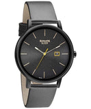 Sonata, Men, Analog, Watch, Black Dial, Leather Strap, 7131NL04